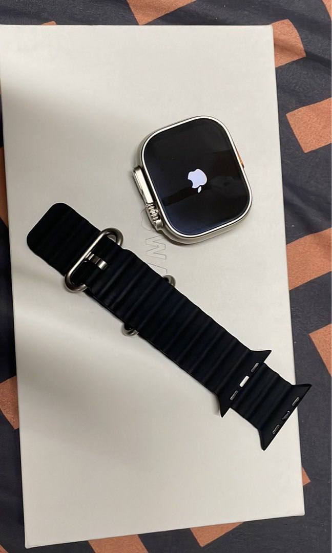 ساعت هوشمند فول کپی الترا اپل (روشن شدن با اوگو اپل)