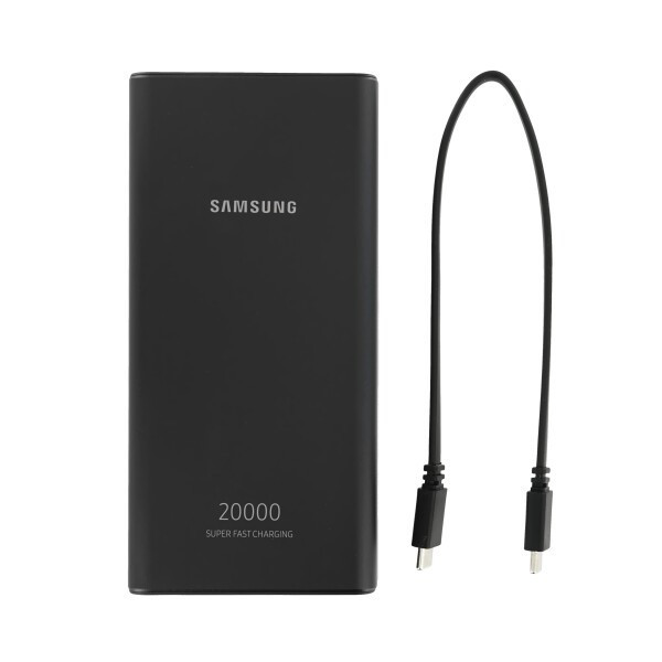 پاوربانک سامسونگ مدل EB-P5300 ظرفیت 20000 میلی آمپر ساعت+کابل تایپ سی فست هدیه +گارانتی یک ساله