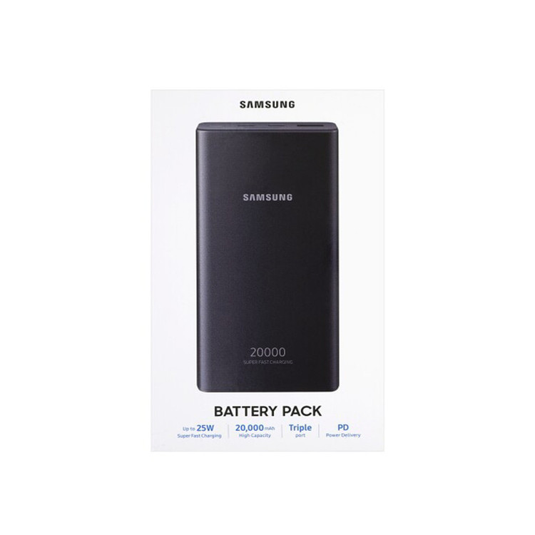پاوربانک سامسونگ مدل EB-P5300 ظرفیت 20000 میلی آمپر ساعت+کابل تایپ سی فست هدیه +گارانتی یک ساله