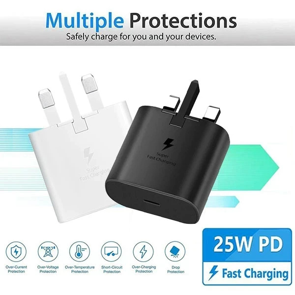شارژر سامسونگ مدل EP-TA800 25W سه پین اصل