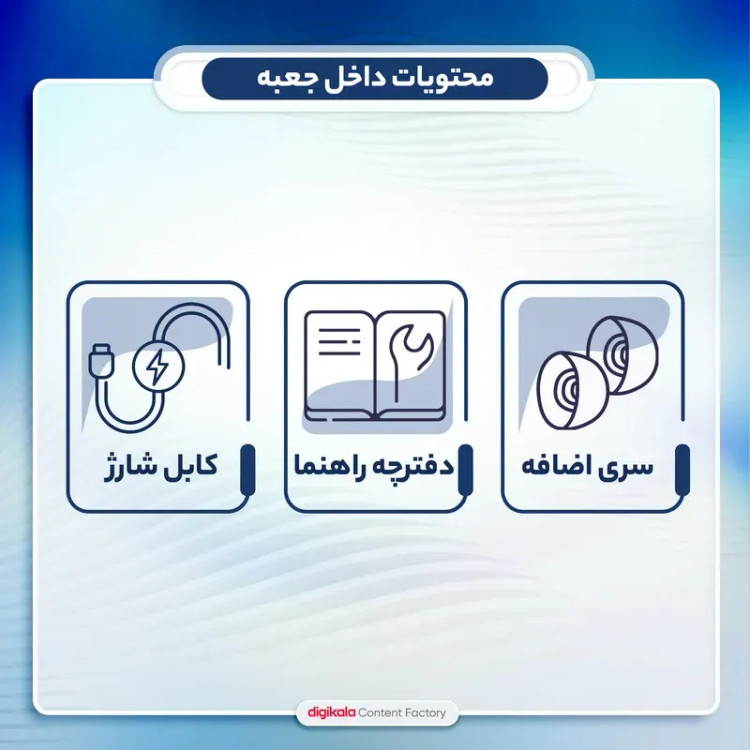 ایرپاد بلوتوثی انکر مدل R50i NC با حذف نویز فعال (قابلیت اتصال به Soundcore ندارد)