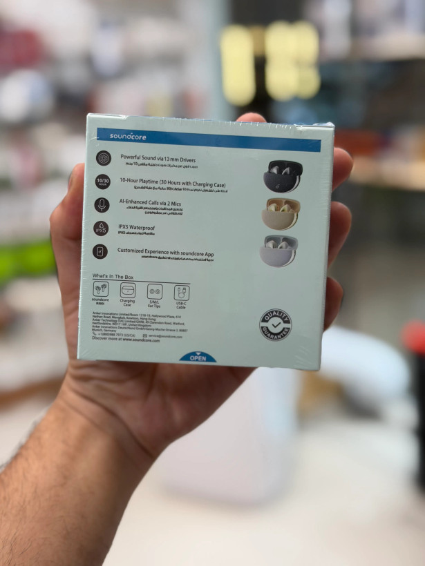 ایرپاد انکر r500 i گارانتی شرکتی ضدآب و غبار(Anker Soundcore R500)*قیمت تخفیفی *