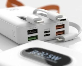 پاور بانک یوشیتا مدل YP-040 ظرفیت ۳۰ هزار میلی آمپر فست شارژ