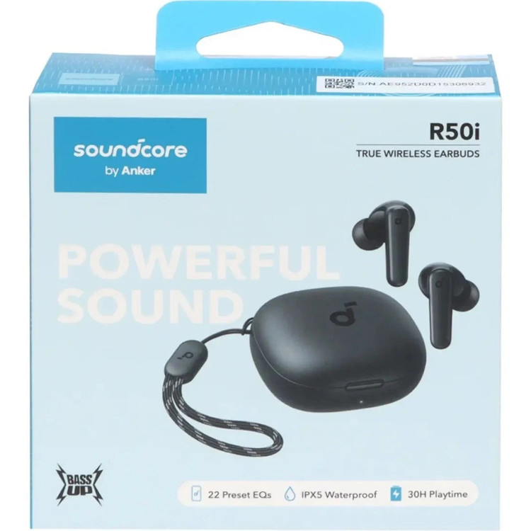 هدفون بی سیم انکر مدل R50i با قابلیت حذف نویز و مقاومت در برابر آب Noapp -Master{به ساند کور متصل نمیشود}