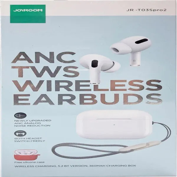 ایرپاد جوی روم مدل JR-T03S pro2{گارانتی دار }ANC فعال اسپیکر باکس فعال {کیفیت عالی}