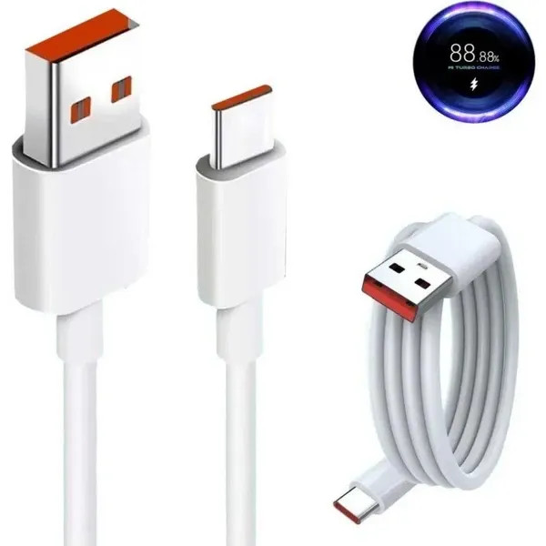 کابل شارژ شیائومی Poco X6 ظرفیت ۶۷ وات - اصلی مکس